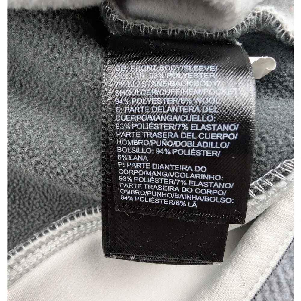 The North Face Jacket Mens Medium Blocked Thermal 3D Wool Athletic Outdoor Hike
